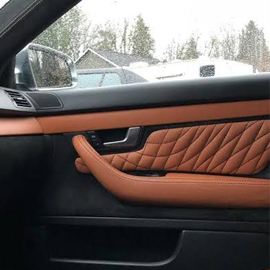 Elegant looking Door Leather Pads